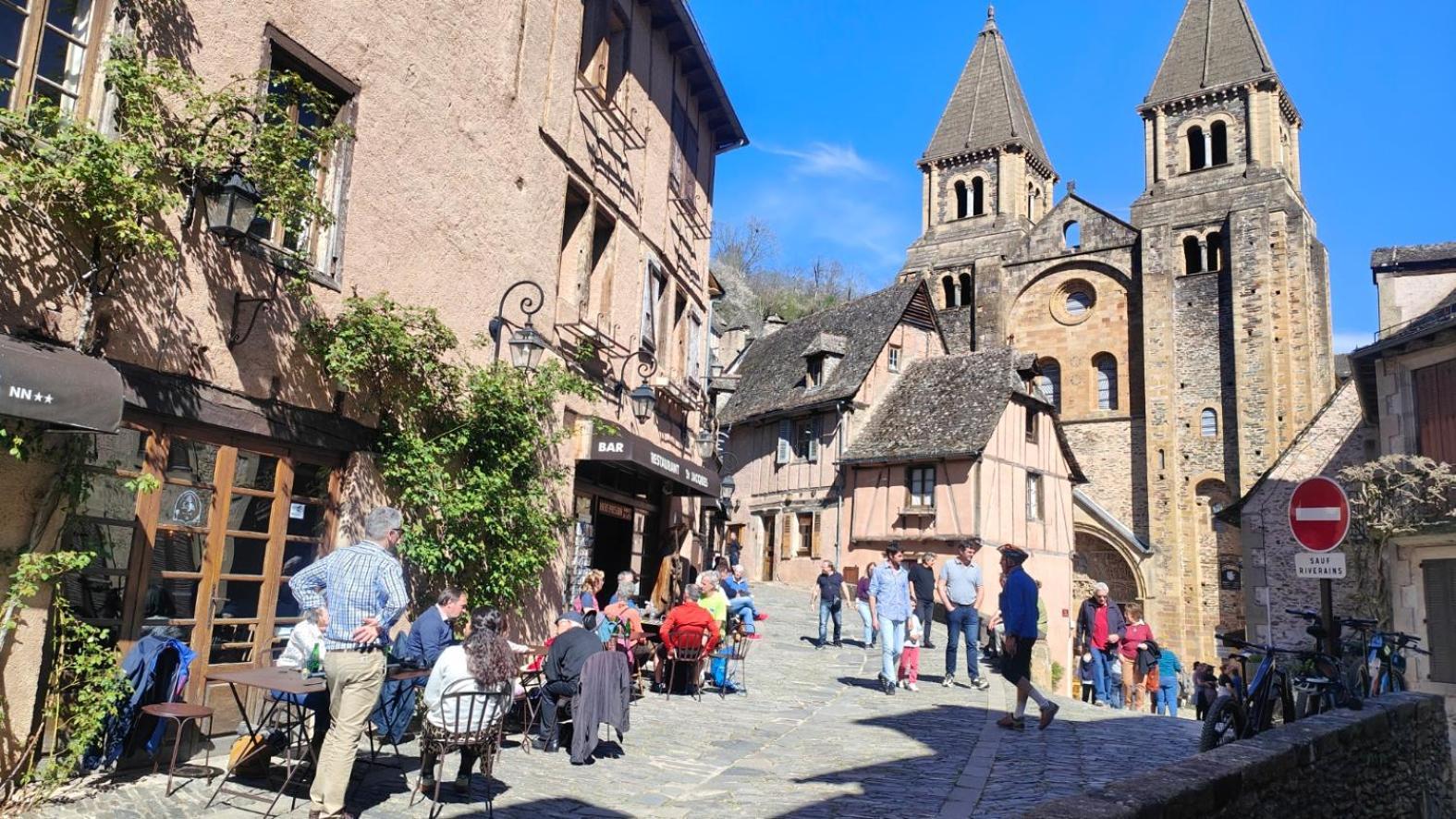 Auberge Saint Jacques Conques Exterior foto